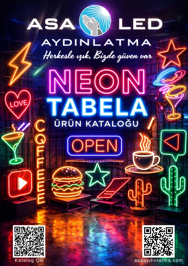 ASA · Kataloglar Neon & Tabela katalog kapağı